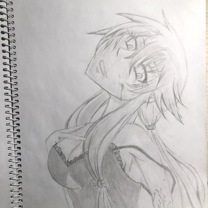 >Draw Any Anime Character You Want Or A Landscape With Pastel By Bae Nana