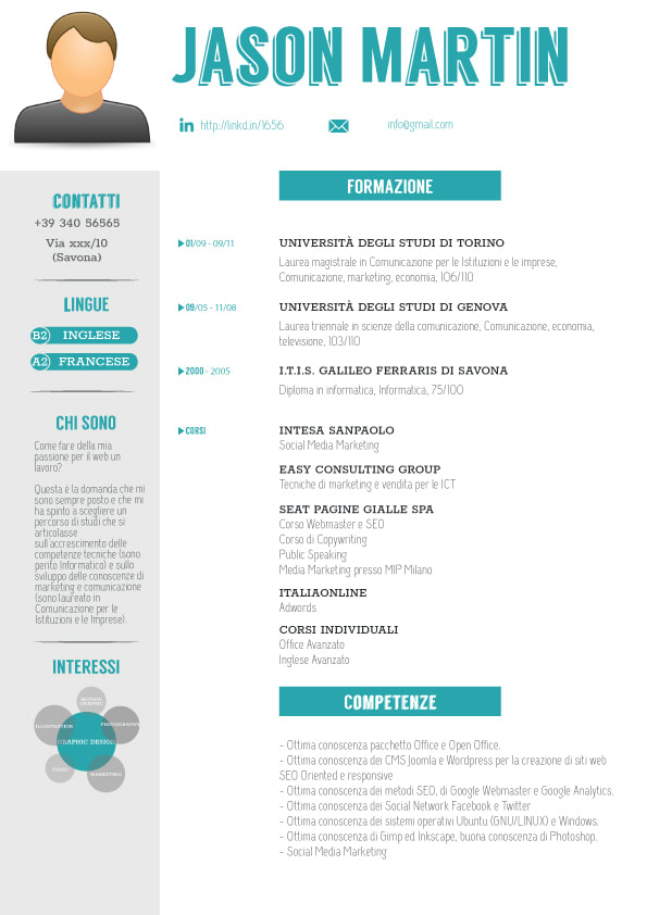 Design An Attractive Cv Or Resume By Abeillegrafica