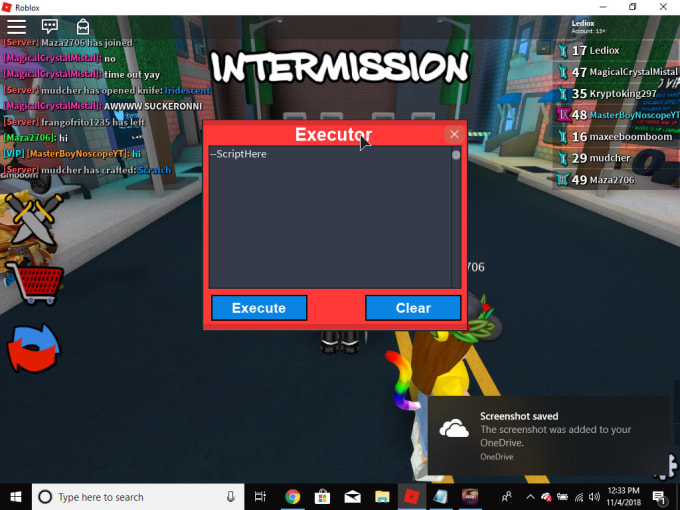 Code You Your Own Roblox Exploit Gui By Usernameisthis1