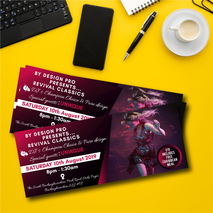design invitation,  promotional postcard