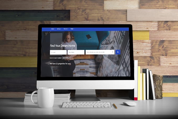 develop real estate website