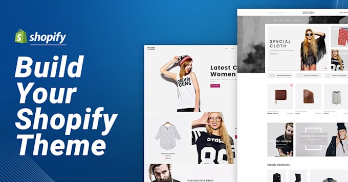create shopify online store ecommerce website