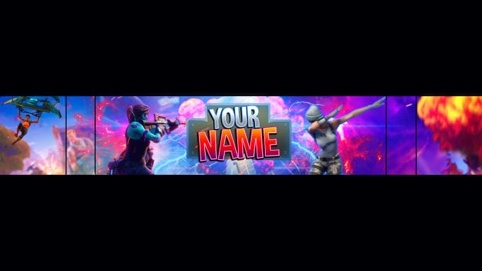Create your favorite youtube gaming banner by Zrashofficial