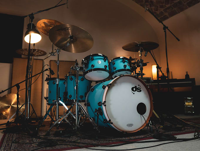 record professional punchy drums for your rock tracks