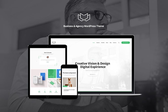design and develop a premium, responsive wordpress website