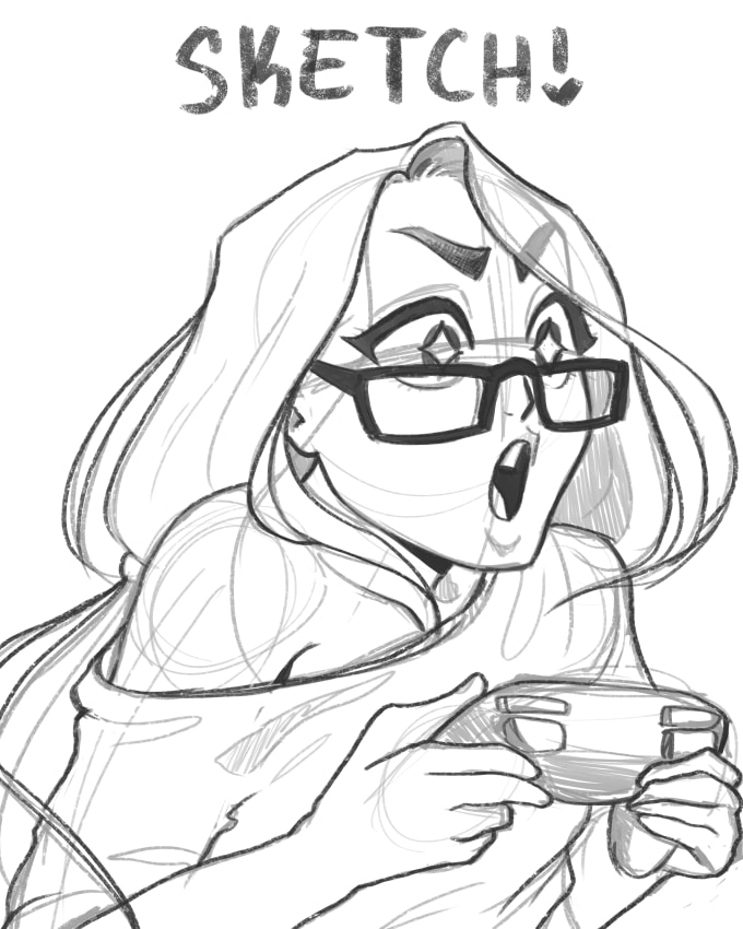 Draw You Like A Cute Anime Girl Even If You Are Not A Girl By Kitkattitude,Artsy Anime Female Aesthetic Aesthetic Profile Pictures