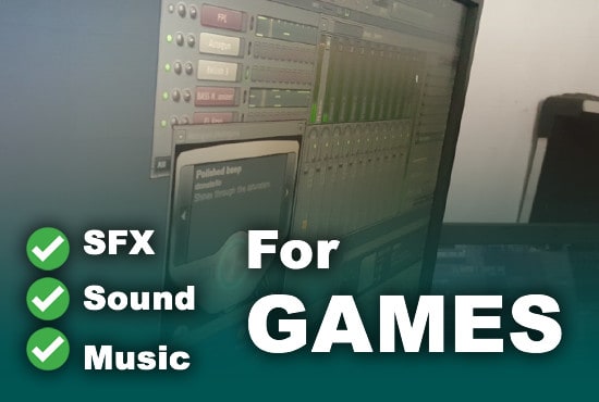 create sound effects, music for your game