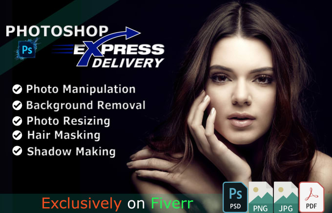 Do photoshop express delivery in 2 hour by Hyermax | Fiverr
