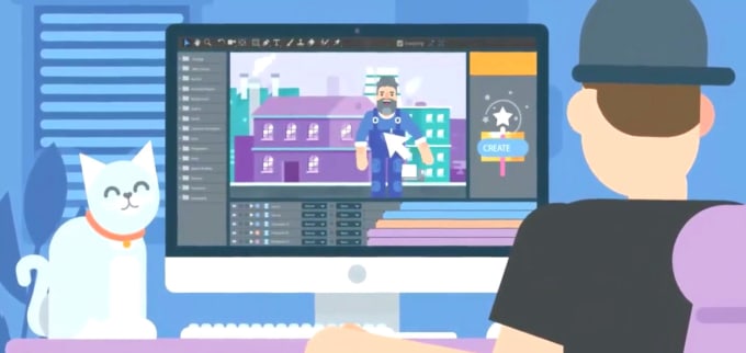 create 2d animation video and 2d explainer video with script services