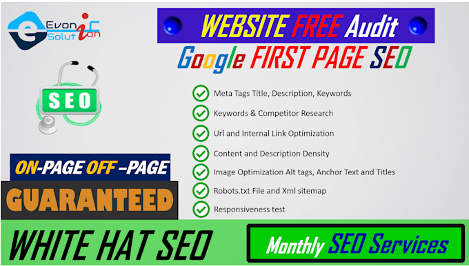 on page SEO and technical onpage optimization of wordpress site