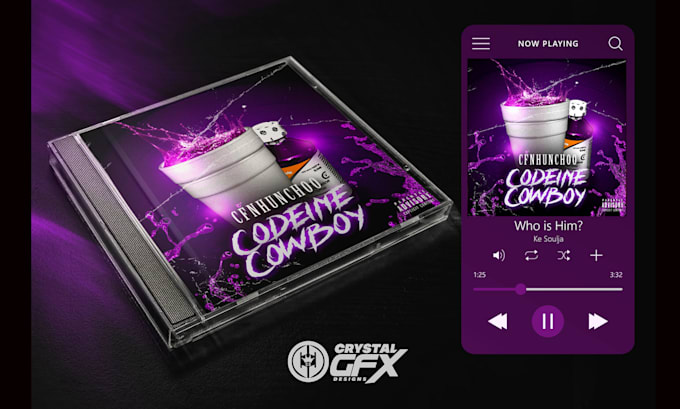 design professional mixtape cover or album cover design
