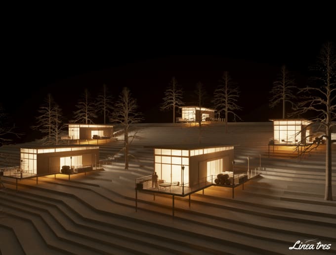 3d Model And Rendering On Mdf Finish Or Cardboard Finish By Andre Salazar