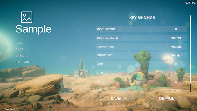 Create a main menu for unity by Jam541 | Fiverr