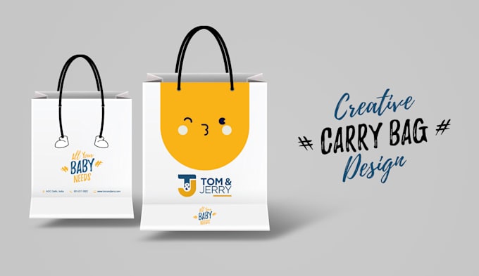 Design Attractive Carry Bag Design For Your Brand By Artistsbyheart