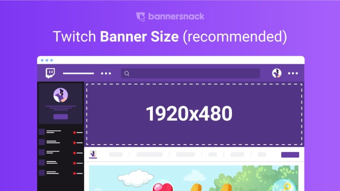 Can Make Twitch Banners By Astroh420 Get our free twitch templates or use our guide on how to create your own banner and other profile materials. fiverr
