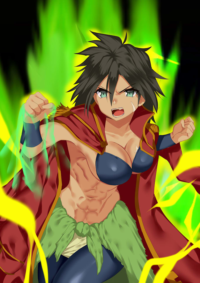make amazing anime illustration