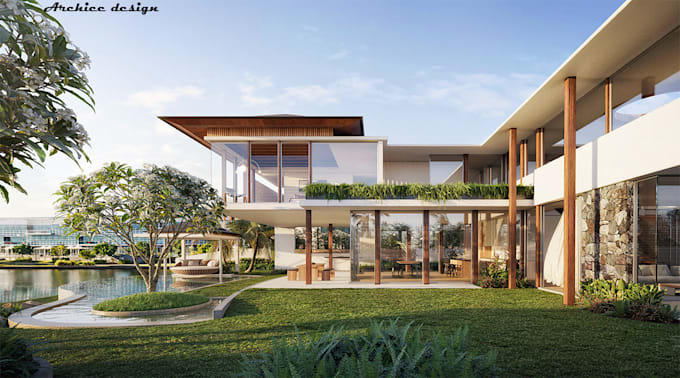 create your architectural 2d and 3d design in revit