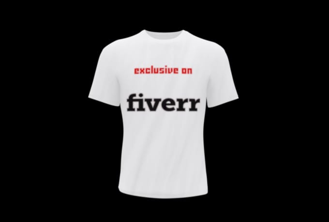 Make A 3d T Shirt Mock Up 360 Perfect Loop Video By Shawnown