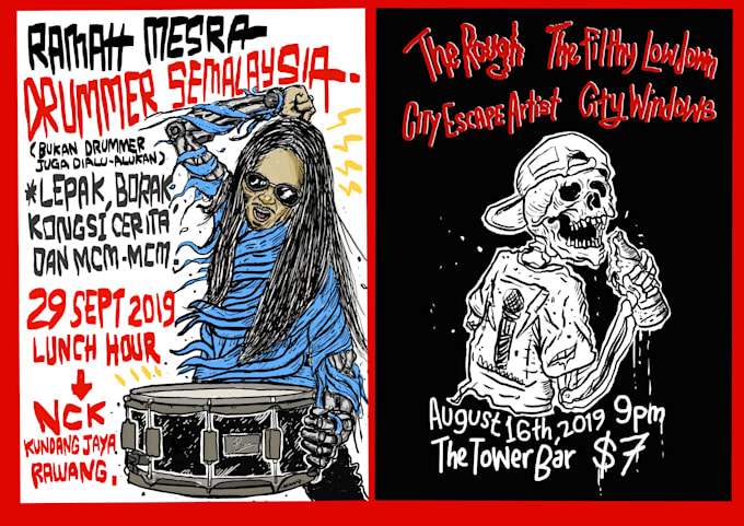 poster for any event and gigs