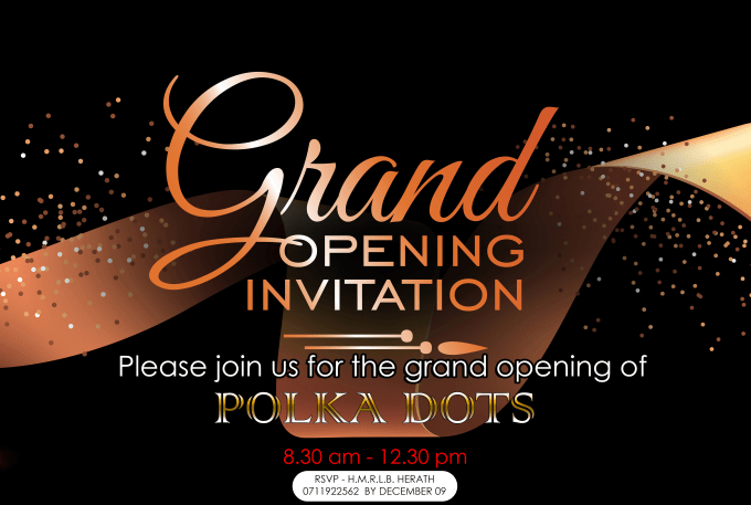 Design A Creative Invitation Card For You By Ravinduherath