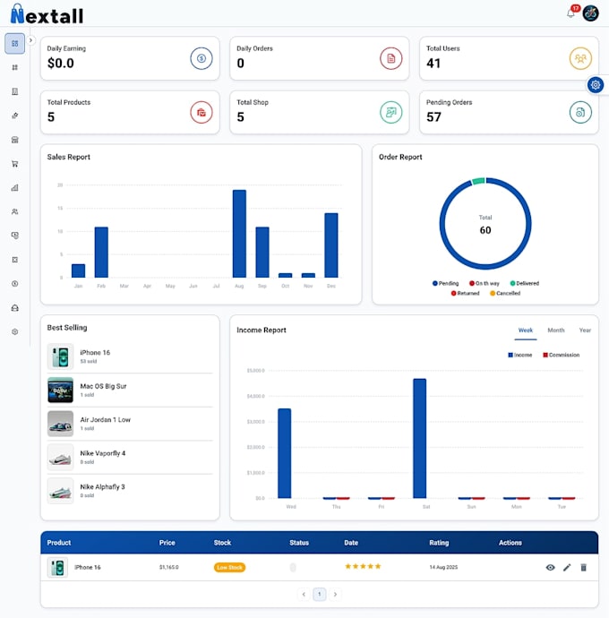 build a full stack mern web app with react js and material UI