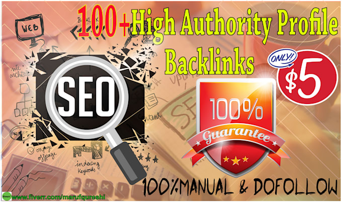 create 150 high da profile backlinks manually for SEO ranking