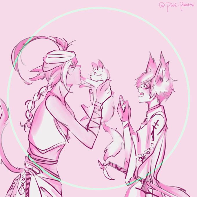 Draw In Monochromatic Anime And Manga Style By Pinkpaletto Please enjoy your visit and if you like what you see, subscribe! monochromatic anime and manga style