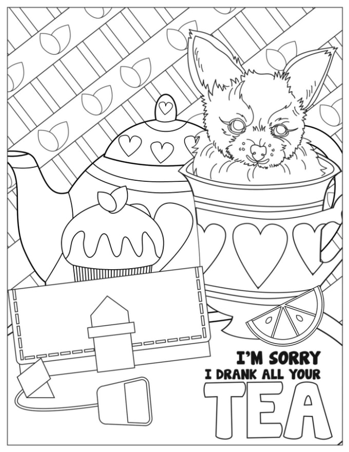 Give 10 Precocious Pups Coloring Pages High Res Jpg And Pdf