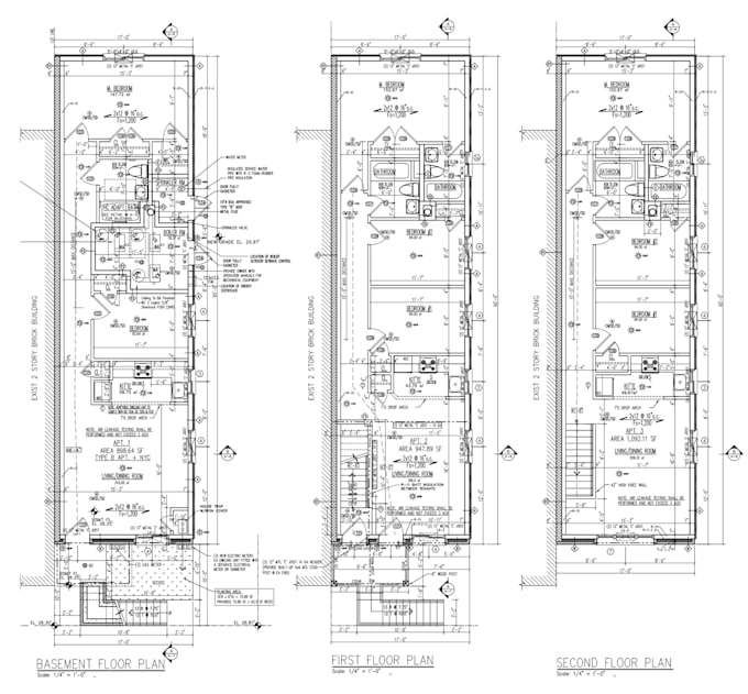 Draw Your Architectural Floor Plans And Working Drawings By