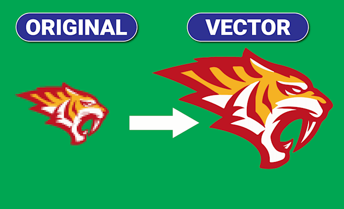 do vector tracing, vectorize, convert jpg to vector, raster