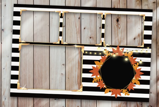 Design a custom photo booth template within 24 hours by Pb_overlays ...