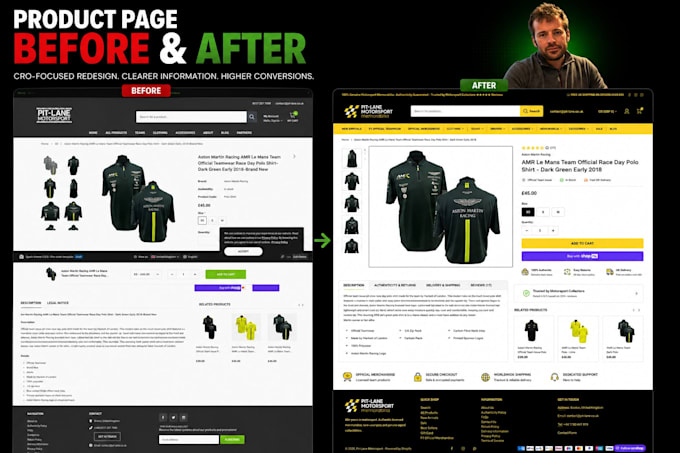 review your shopify store and improve cro to increase sales