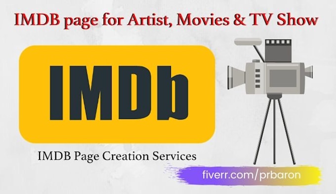 create new imdb page