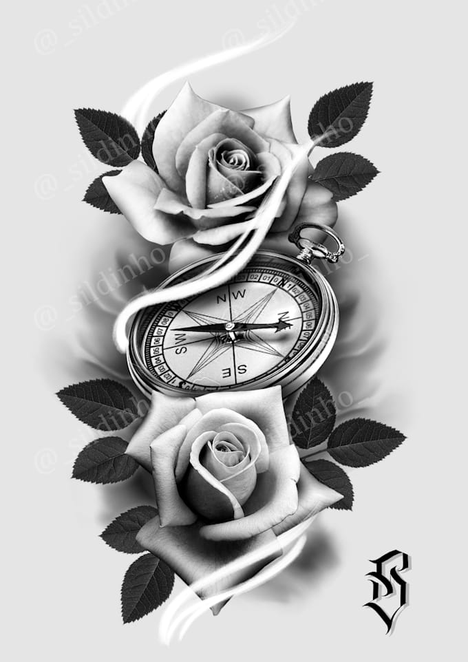 Create A Tattoo Design By Sildinho Fiverr