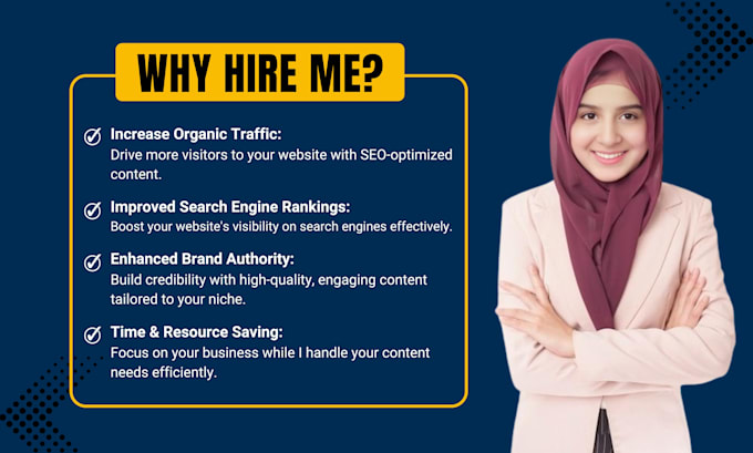 seo article writing, blog post writing or content writing monthly