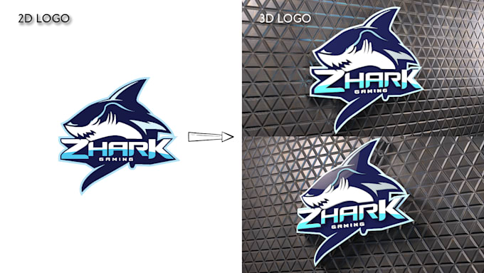 design logo and make it 3d with unlimited revision
