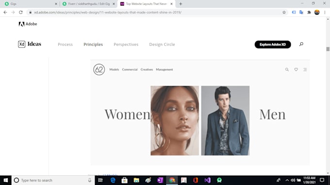 Convert your prototype to html and css by Siddharthgudu | Fiverr