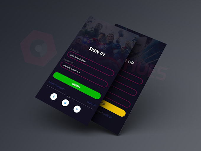 design mobile app ui with adobe xd