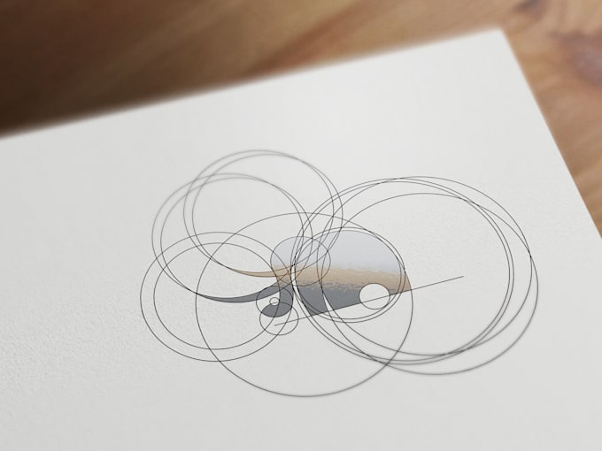 do logo design with golden ratio