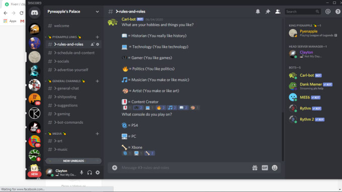 Public Discord Servers tagged with Shitposting