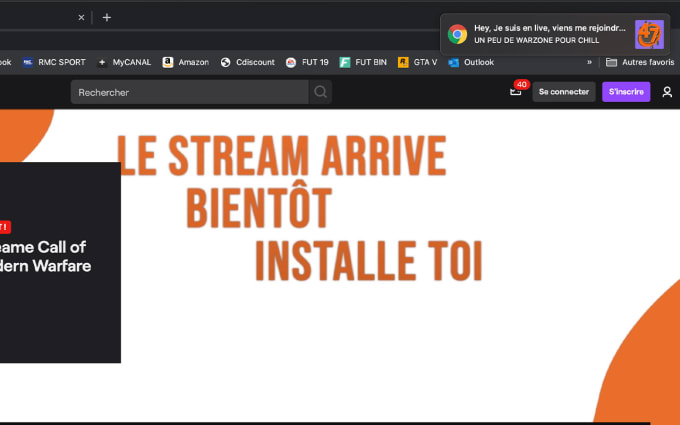 Do A Twitch Live Extension For Chrome And A Simple Web Site By Zb Youssef