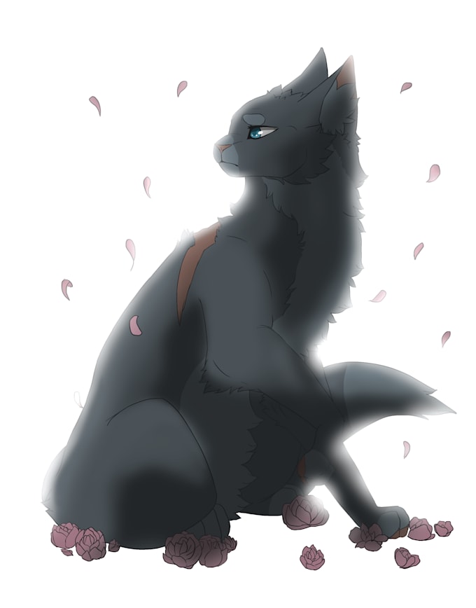 Draw your warrior cat oc by Simtyartwork Fiverr