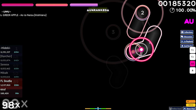 Make You A Clean Custom Minimalistic Osu Skin For You By Xterrauwu Fiverr Find the most popular osu standard skin elements. clean custom minimalistic osu skin