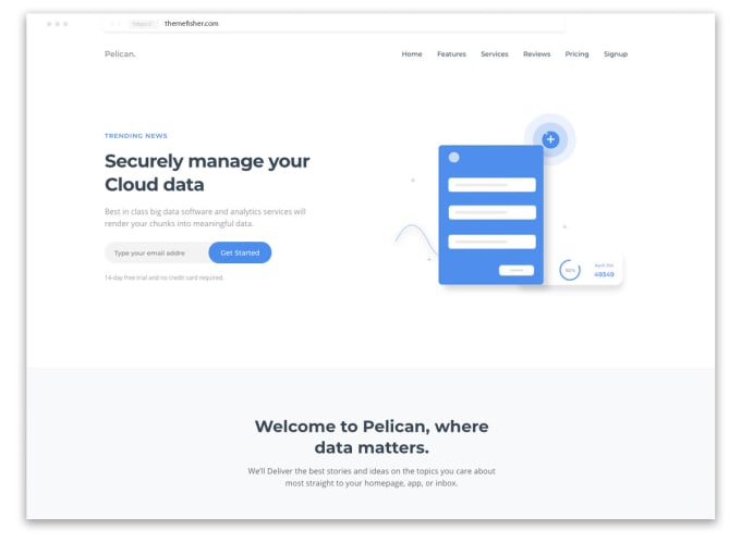 Develop you a one page website in html5 and css3 by Demincurutchet | Fiverr