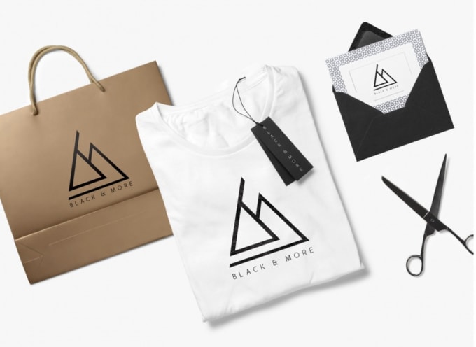 create a modern minimalist logo design and do branding for you