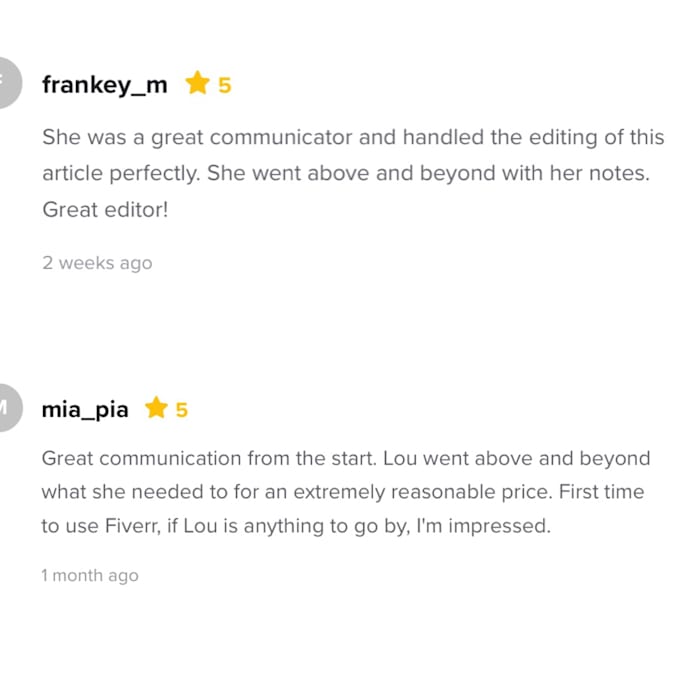 Be your professional screenplay or short story editor by Wholou Fiverr