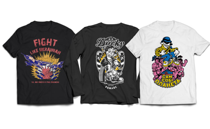 Create illustrations for print t shirt design - Image 3