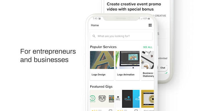 create dynamic app promo video