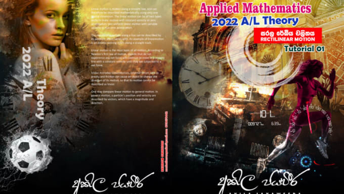 Highly attractive tute and book cover pages by Diyana12 | Fiverr