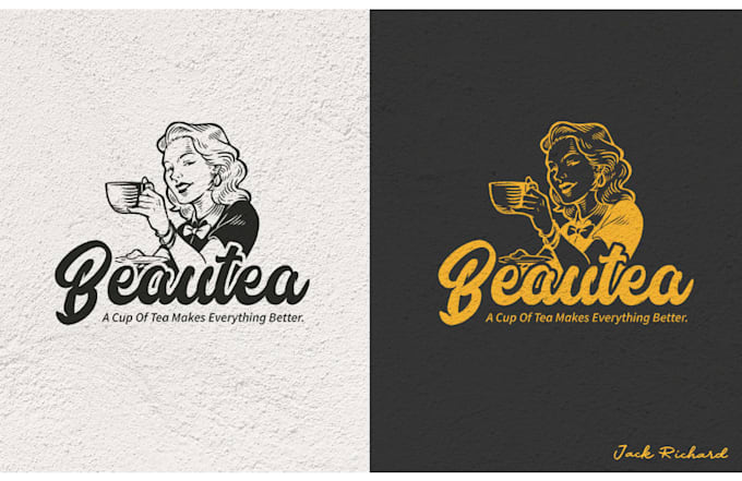 Design Amazing Character Vintage Retro Style Oldschool Logo Style By Liza Expert2020